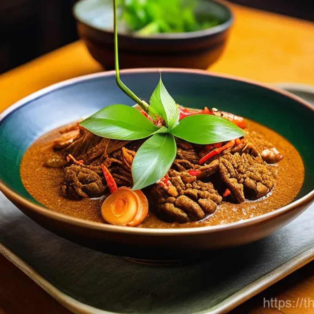 전통 조미료로 만드는 건강식 - **"A vibrant and artfully arranged close-up of a traditional Thai culinary workstation. The focal po...