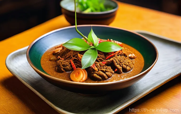 전통 조미료로 만드는 건강식 - **"A vibrant and artfully arranged close-up of a traditional Thai culinary workstation. The focal po...